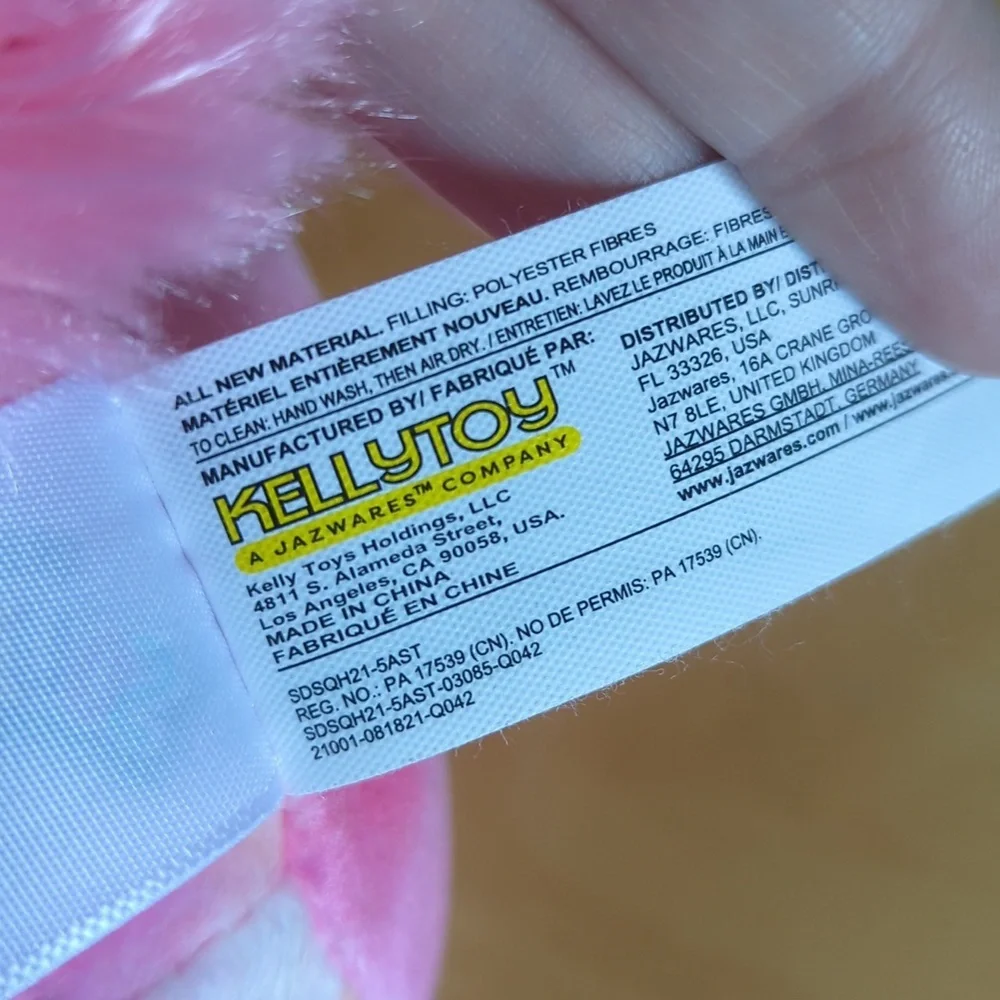 Squishmallows "Fenella" the Tie-Dye Unicorn 5" Plush, EUC - Picture 8 of 8